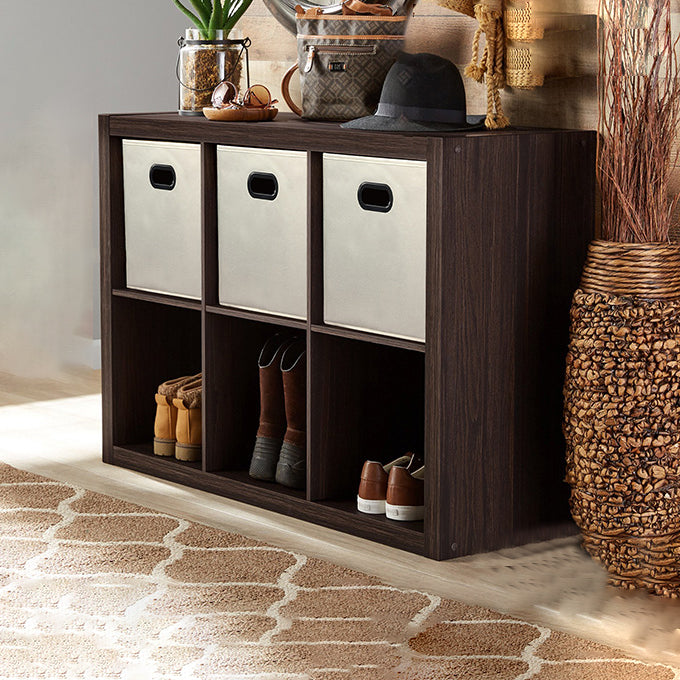 Contemporary Standard Bookshelf Engineered Wood Open Back Bookcase (Drawers not Included)