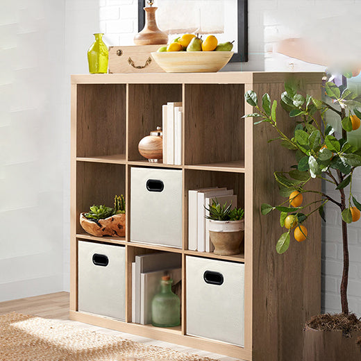 Contemporary Standard Bookshelf Engineered Wood Open Back Bookcase (Drawers not Included)