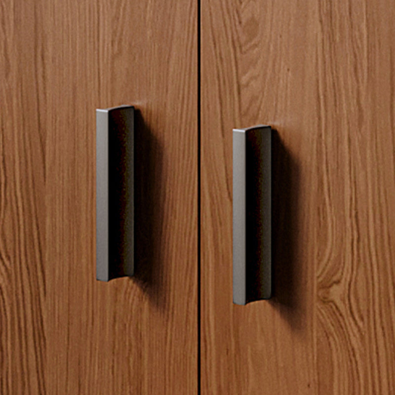 Ladder Open Back Bookshelf Modern Style Engineered Wood Bookcase with Shelves