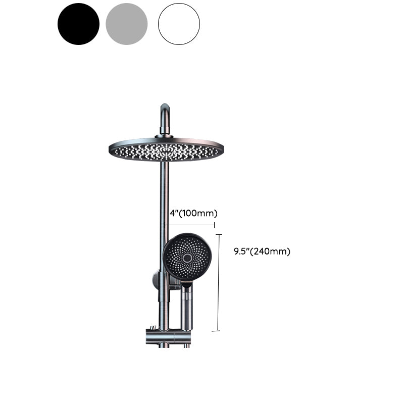 Ellipse Shower Set Intelligent Digital Display Thermostatic Shower Diamond Button