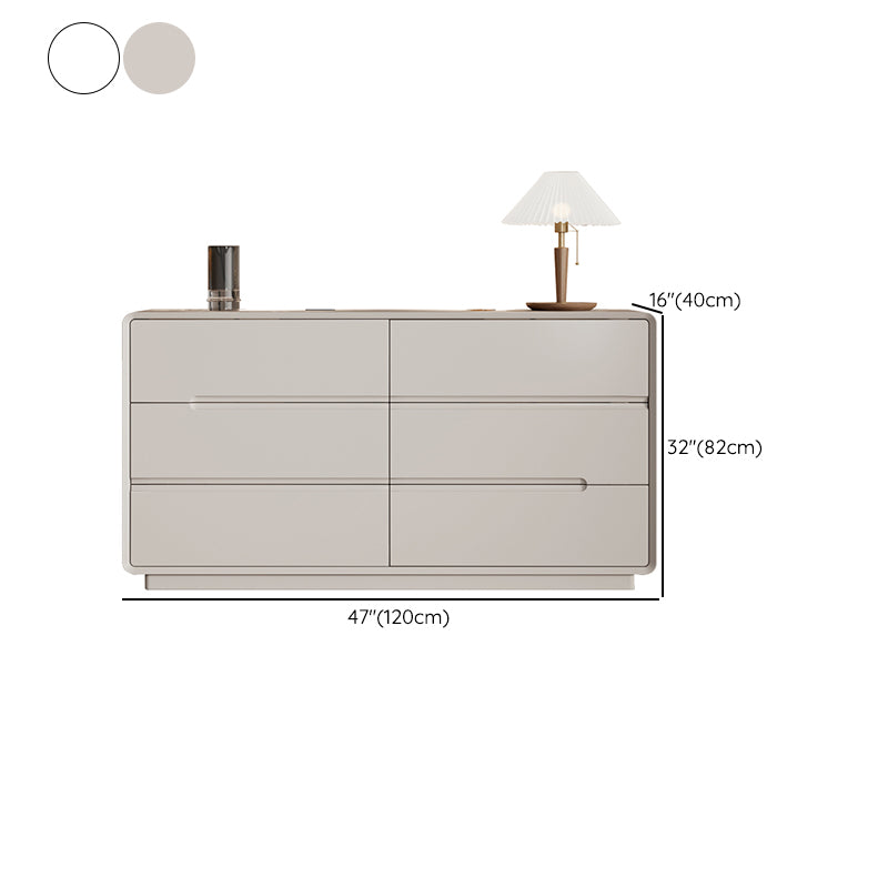 15.6-inch Width Contemporary Storage Chest Dresser with 6/5 Drawers