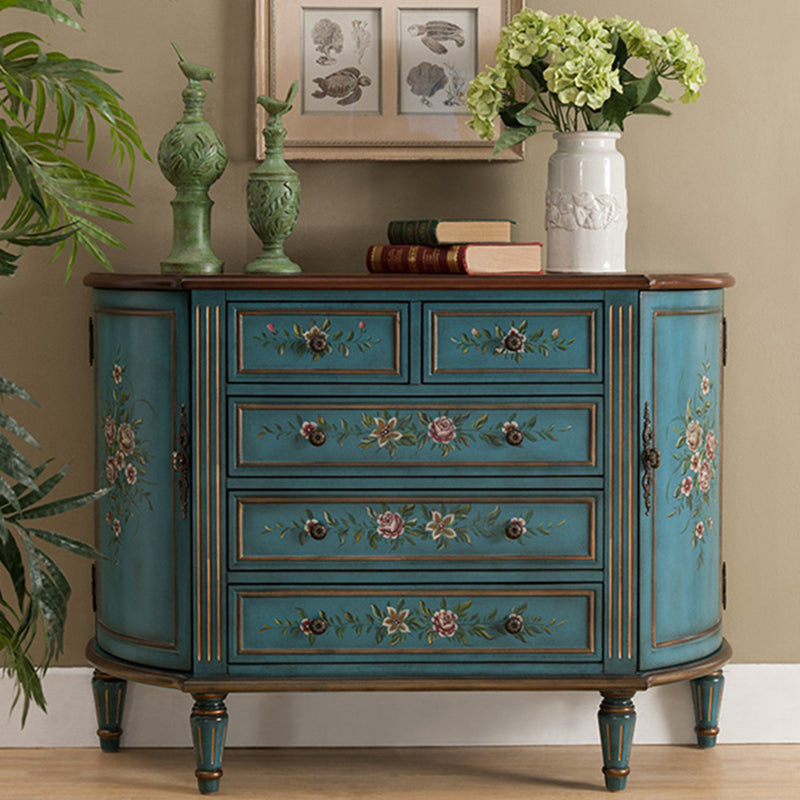 Solid Wood Storage Chest Dresser Traditional Storage Chest with 3/4/5 Drawers