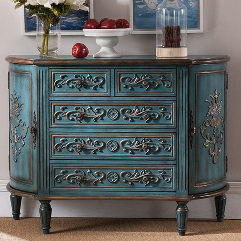 Solid Wood Storage Chest Dresser Traditional Storage Chest with 3/4/5 Drawers