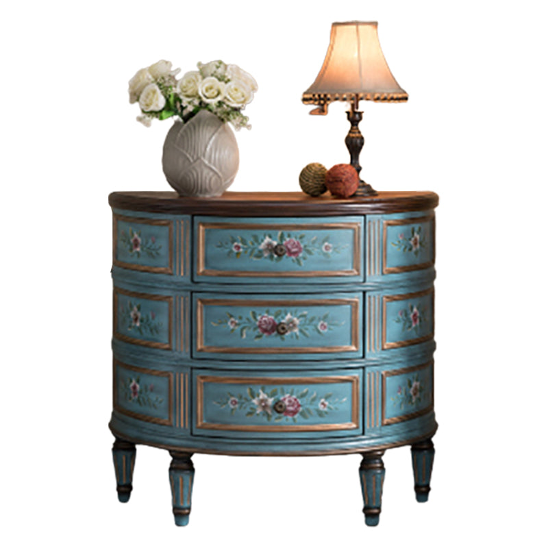 Solid Wood Storage Chest Dresser Traditional Storage Chest with 3/4/5 Drawers