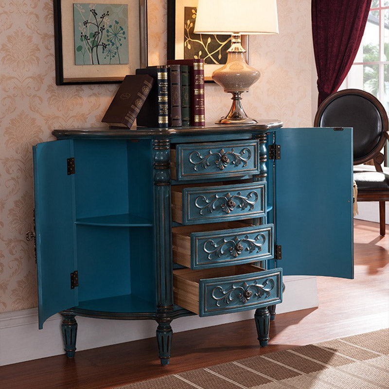 Solid Wood Storage Chest Dresser Traditional Storage Chest with 3/4/5 Drawers