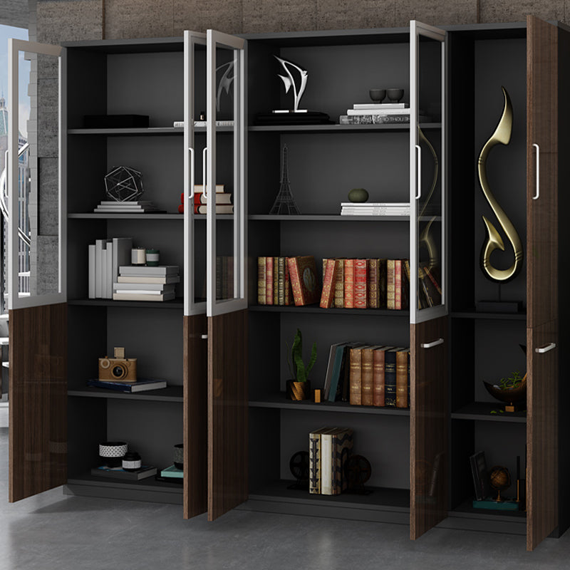 Traditional File Cabinet Wooden Vertical Filing Cabinet with Shelves