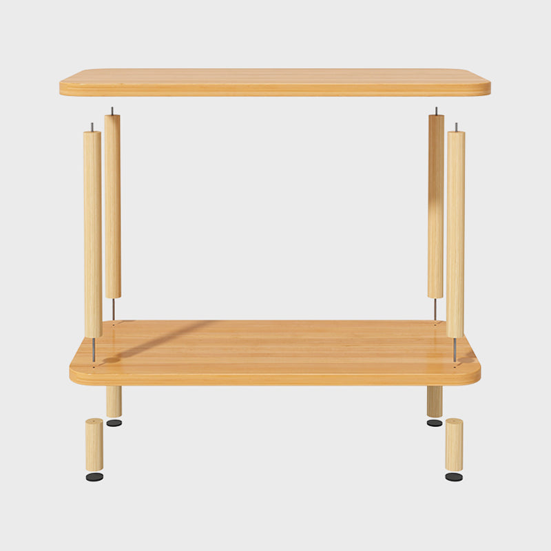 Modern Accent Side Table Storage Wood Side Table for Bedroom
