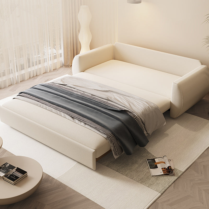 31" Wide Scandinavian Futon Sofa Bed Cushion Back Futon Sleeper Sofa