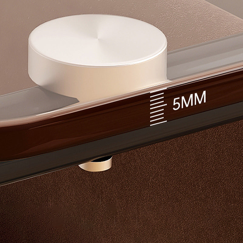 Modernistic Storage End Slide Table for Living Room with Metal Base
