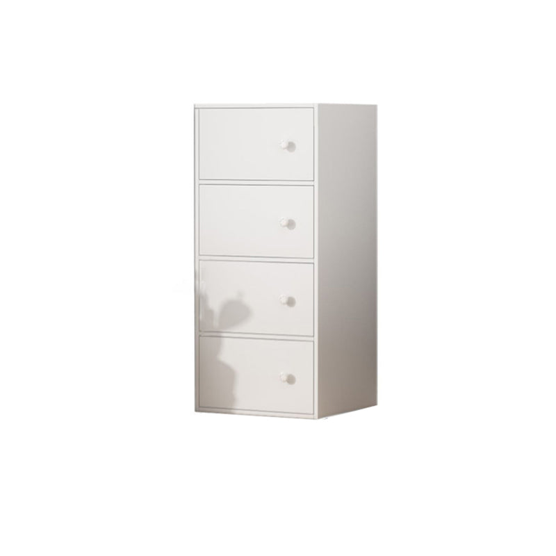 Modern Rectangle Chest Bar Pulls Storage Cabinet with Drawer