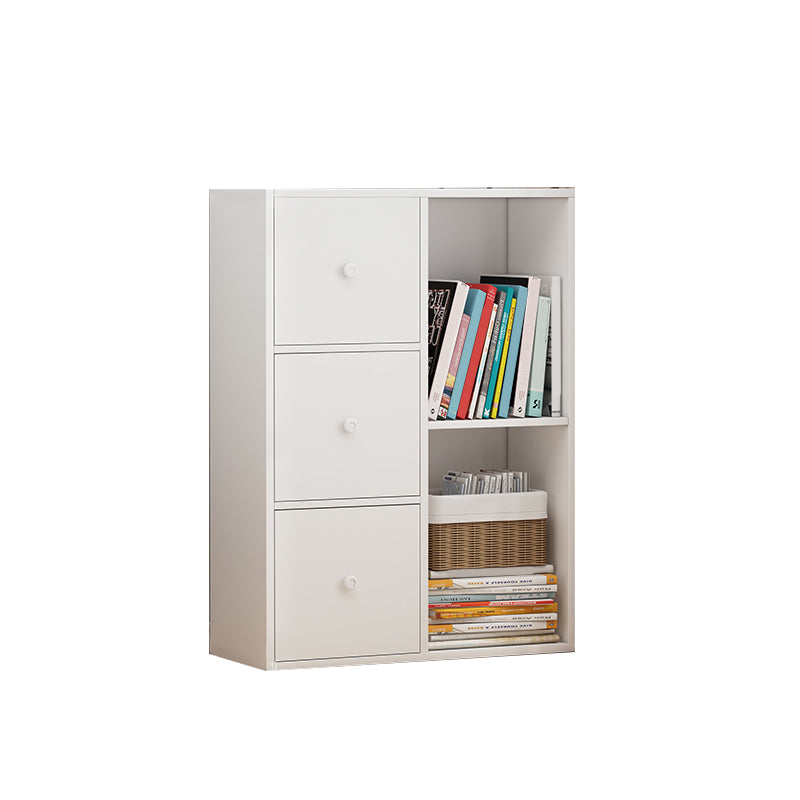 Modern Rectangle Chest Bar Pulls Storage Cabinet with Drawer