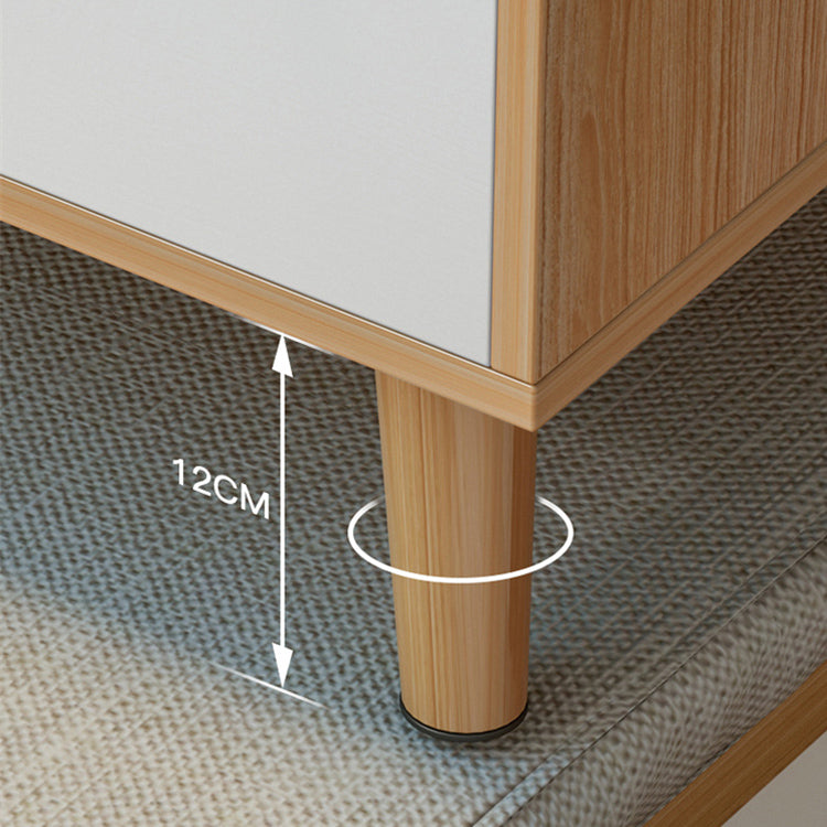Scandinavian 1-Drawer Wooden Flip-top Dressing Vanity Make-up Table