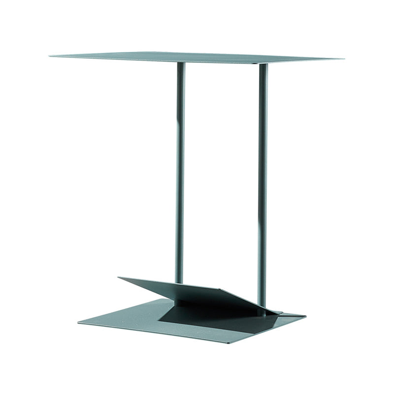 Mid-Century Modern End Table Metal C-shape Sofa Side Accent Table