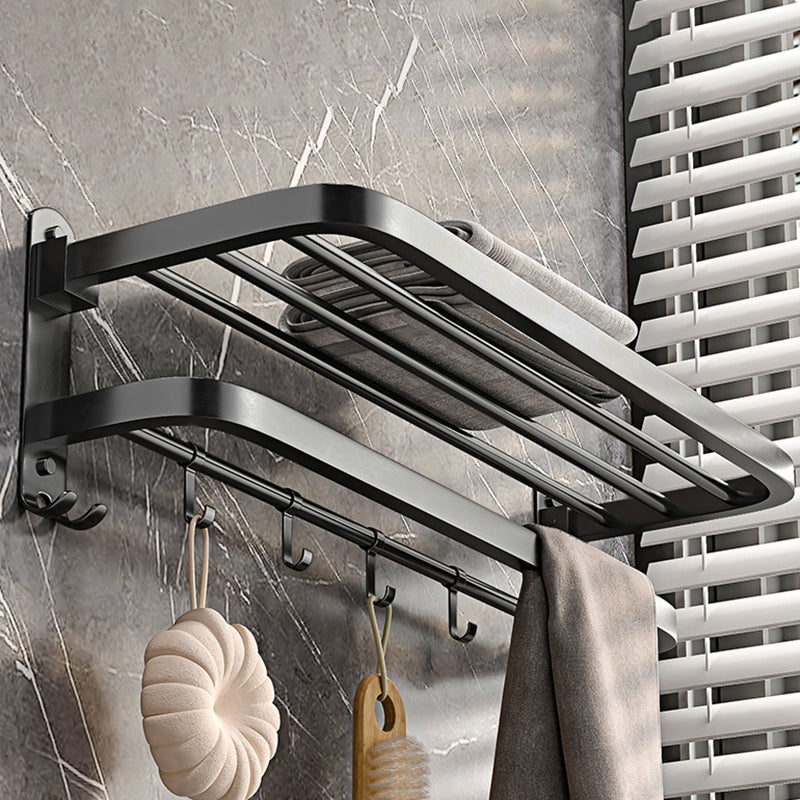 Modern Grey Bathroom Accessory Set Bath Shelf Bath Hardware Set