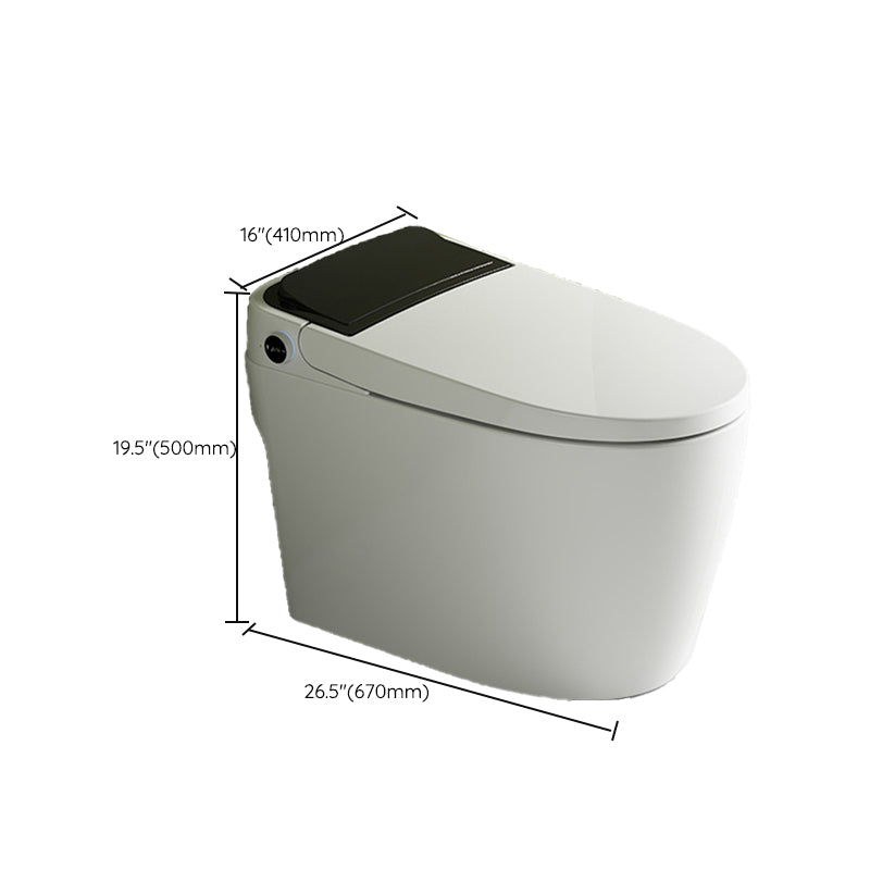 Modern Urine Toilet One-Piece Toilet Floor Mounted ABS Siphon Jet Toilet Bowl