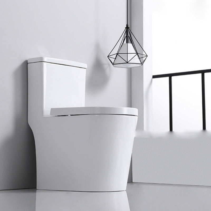 Contemporary One Piece Flush Toilet Floor Mounted Urine Toilet for Washroom