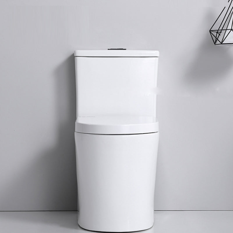 Contemporary One Piece Flush Toilet Floor Mounted Urine Toilet for Washroom
