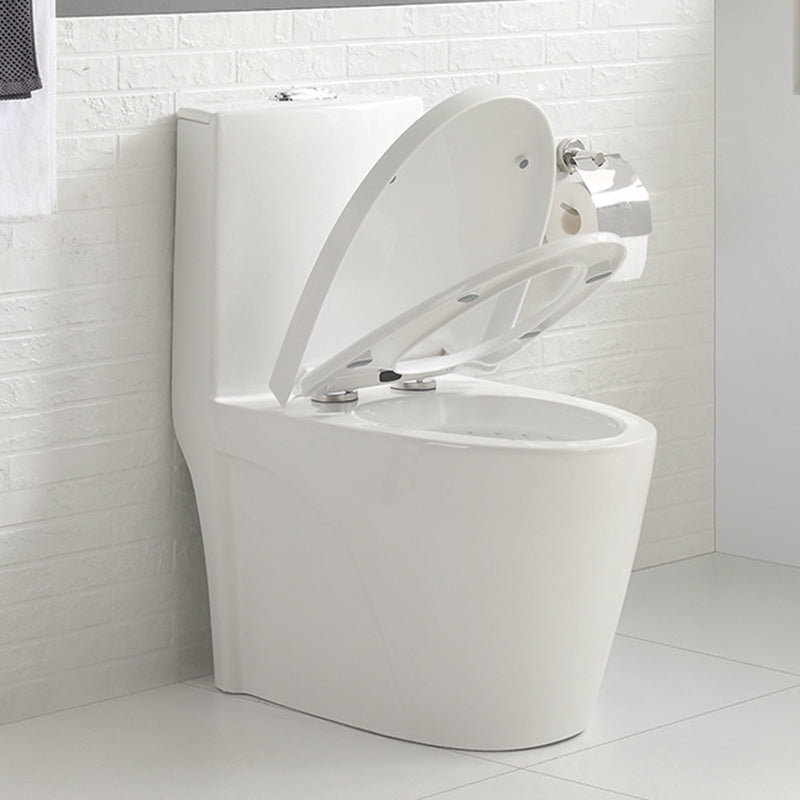 Contemporary 1-Piece Toilet Bowl Floor Mounted Urine Toilet for Bathroom