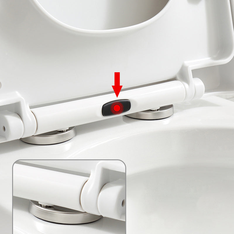 Contemporary 1-Piece Toilet Bowl Floor Mounted Urine Toilet for Bathroom