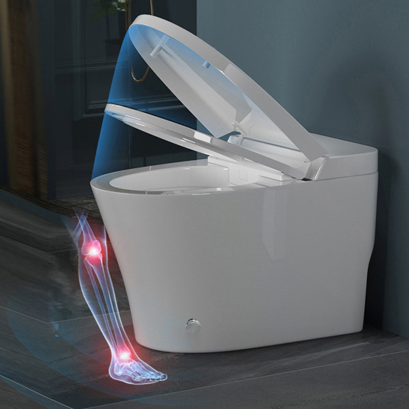 Modern Concealed Tank Urine Toilet One Piece Floor Mount Toilet Bowl with Toilet Seat