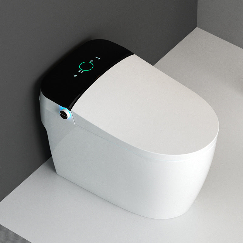 Modern One Piece Toilet Floor Mounted Ceramic Flush Toilet with Toilet Seat