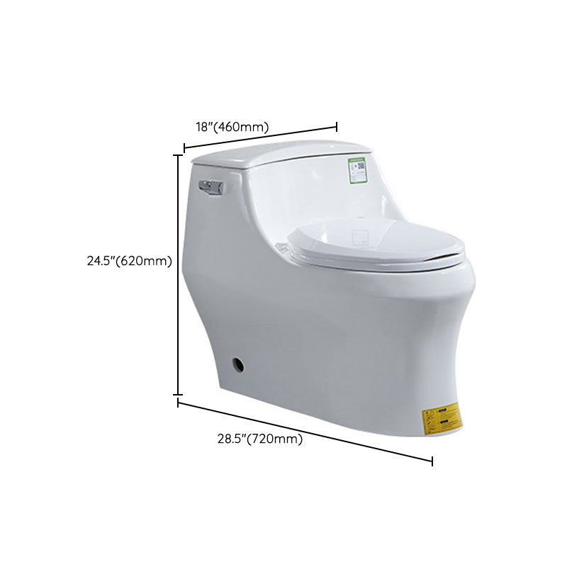 Traditional All-In-One Toilet Bowl Floor Mounted Urine Toilet for Bathroom