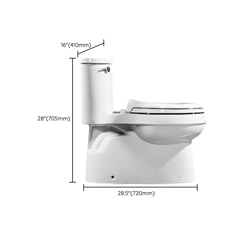 Traditional All-In-One Toilet Bowl Floor Mounted Urine Toilet for Bathroom