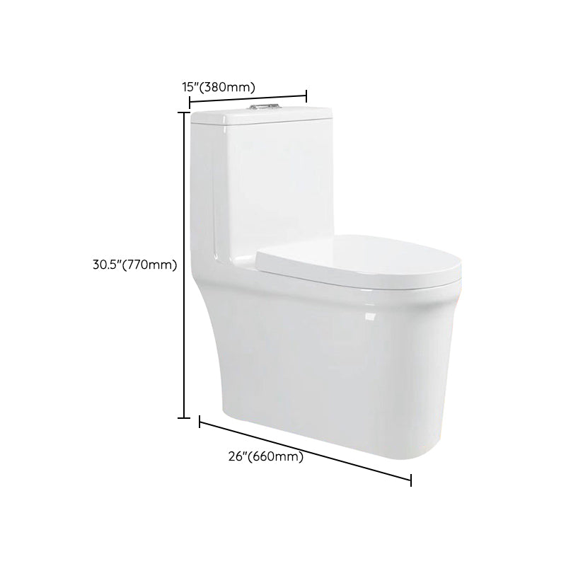 Modern One Piece Toilet Bowl Floor Mounted Urine Toilet for Bathroom