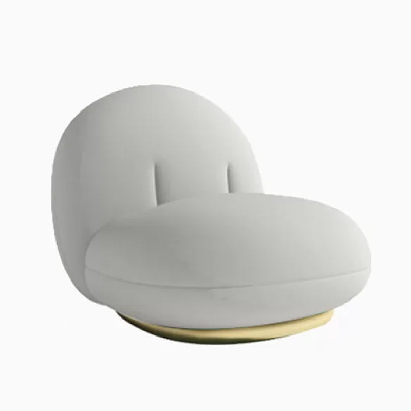 Faux Leather Scandinavian Sectional Sofa Stain-resistant White Sectional