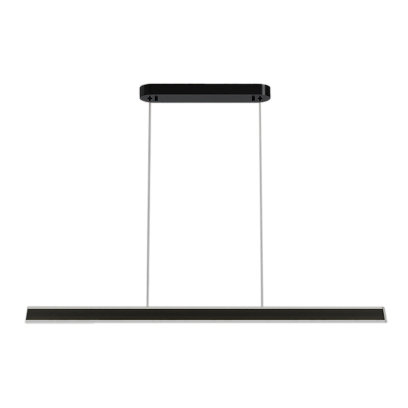 LED Island Lamp Modern Island Hanging Lamp with Acrylic Shade for Bedroom