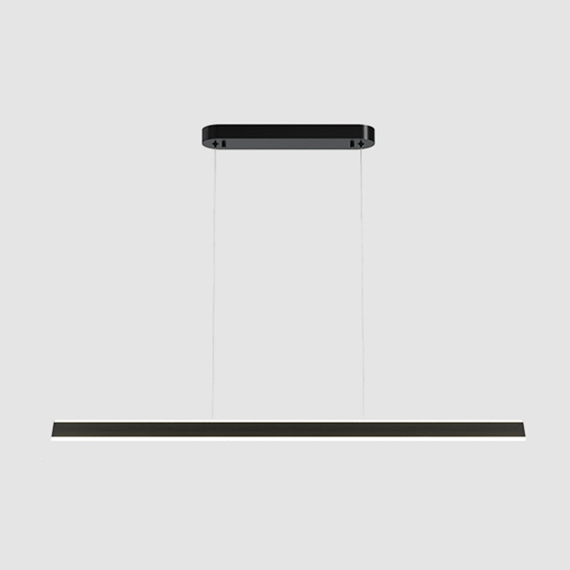 LED Island Lamp Modern Island Hanging Lamp with Acrylic Shade for Bedroom
