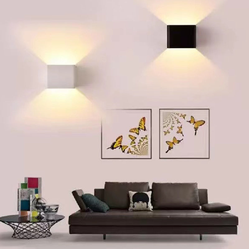 Modern Minimalist Washer Wall Sconce Lighting Household Wall Lighting Fixtures