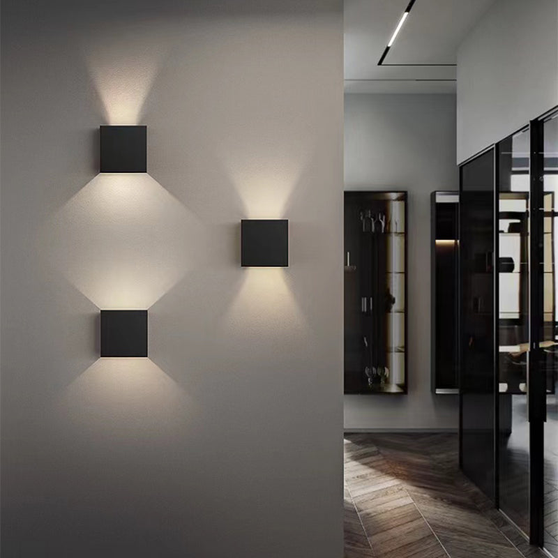 Modern Minimalist Washer Wall Sconce Lighting Household Wall Lighting Fixtures