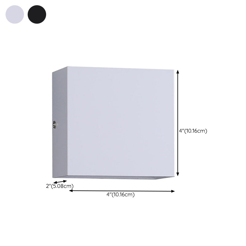 Modern Minimalist Washer Wall Sconce Lighting Household Wall Lighting Fixtures