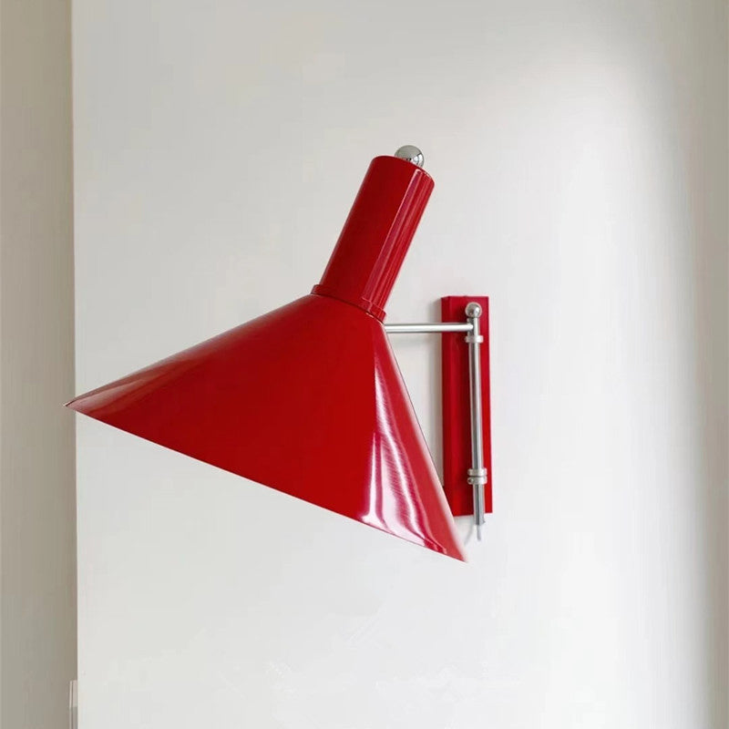 1 Light Cone Wall Mount Light Fixture Modern Metal Wall Mounted Lights