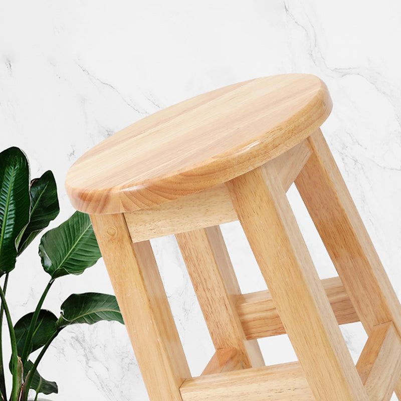 Modern Style Bar Stool Solid Wood Counter Stool for Dining Room