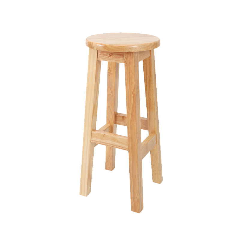 Modern Style Bar Stool Solid Wood Counter Stool for Dining Room