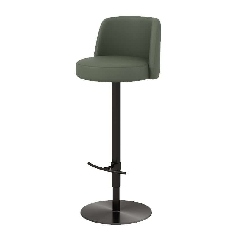 Glam Bar Stool Adjustable Height Counter Stool for Bristol with Swivel