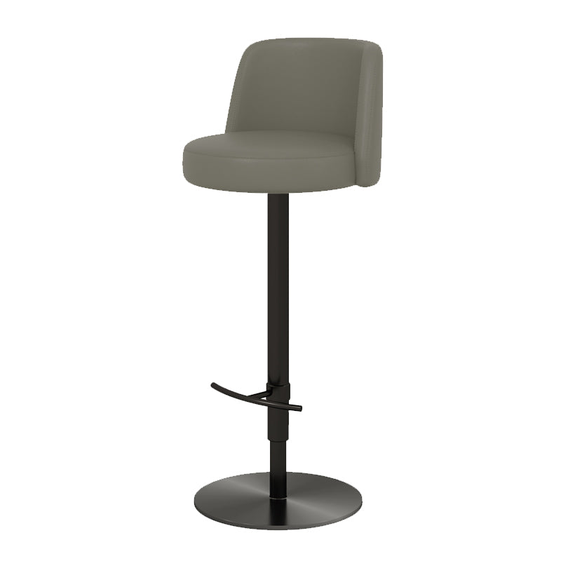 Glam Bar Stool Adjustable Height Counter Stool for Bristol with Swivel