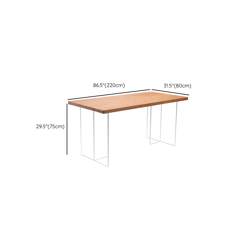 Rectangle Dining Room Table Solid Wood Dining Table for Dining Room