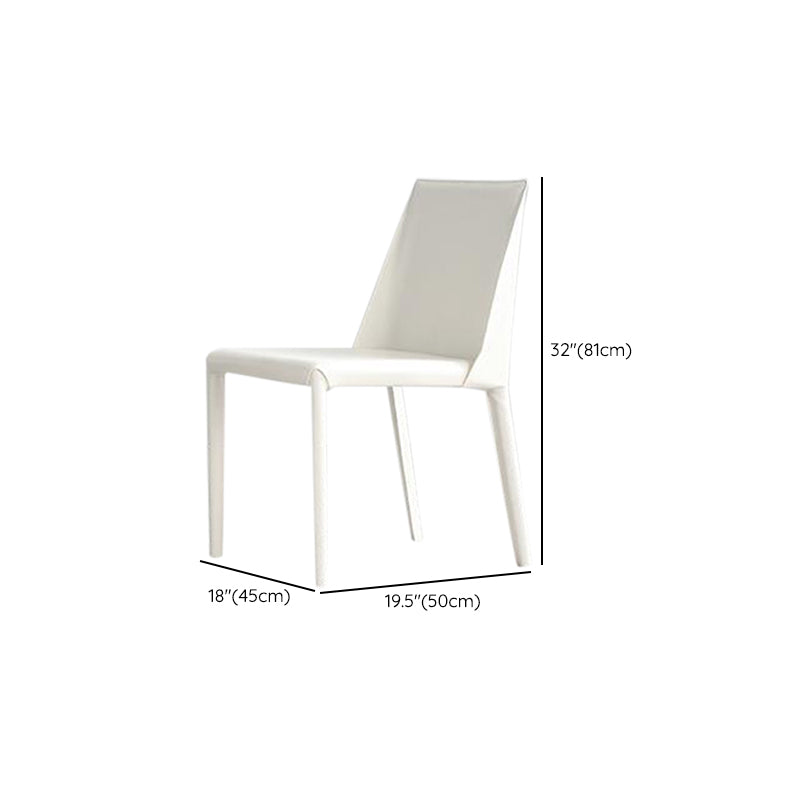 Contemporary 1/4/5/6/7 Pieces Dining Chairs Set Rectangle Stone Furniture in White