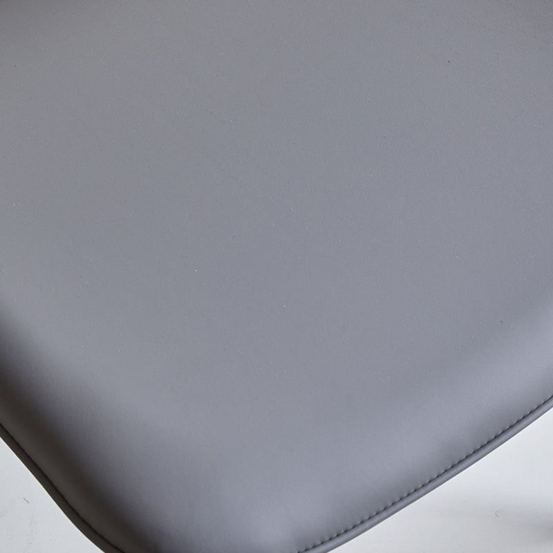 Modern Style Side Chair Open Back Metal Dining Room Chair for Kitchen