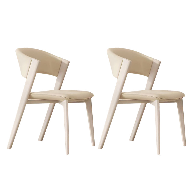 Modern Side Chair Metal Open Back Dining Room Chair for Brasserie