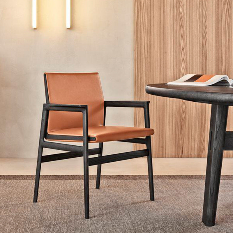 Home Industrial Dining Accent Chair Dining Room Dining Arm Chair