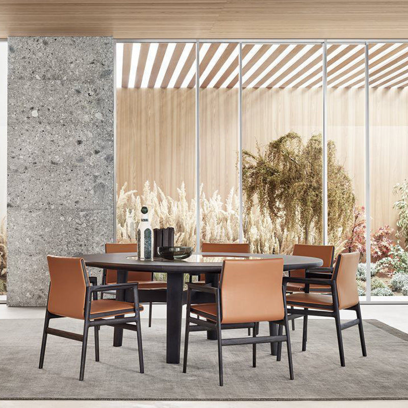 Home Industrial Dining Accent Chair Dining Room Dining Arm Chair