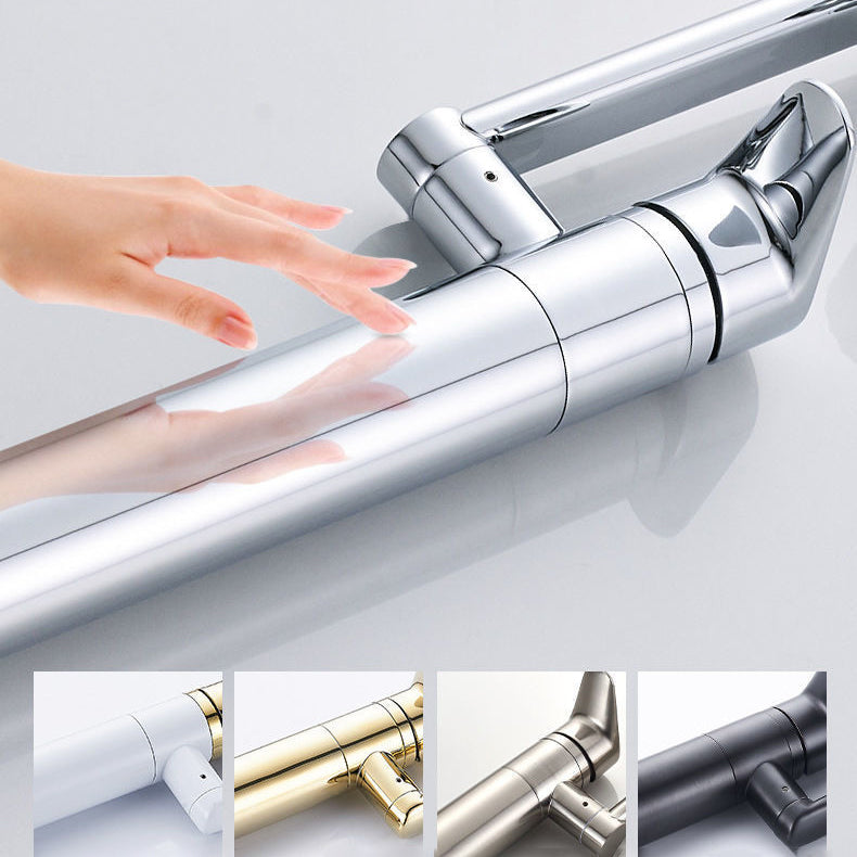 Glam Style Faucets Vessel Sink Faucet with Single Lever Handle
