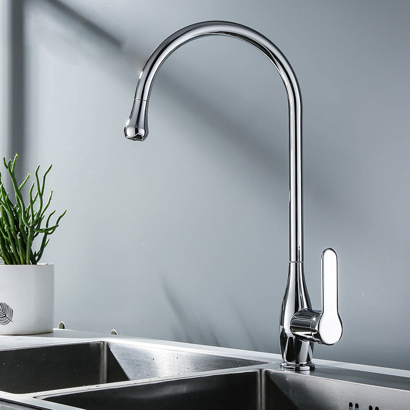 Modern 1-Handle Faucets with Water Dispenser Standard Kitchen Faucets