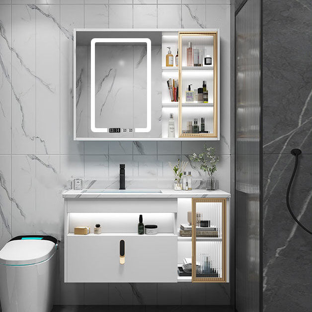 Gorgeous Sink Vanity Wall-Mounted Bathroom Vanity Cabinet with Mirror Cabinet