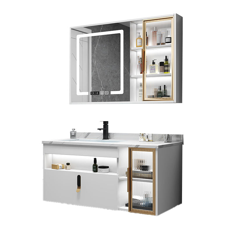 Gorgeous Sink Vanity Wall-Mounted Bathroom Vanity Cabinet with Mirror Cabinet