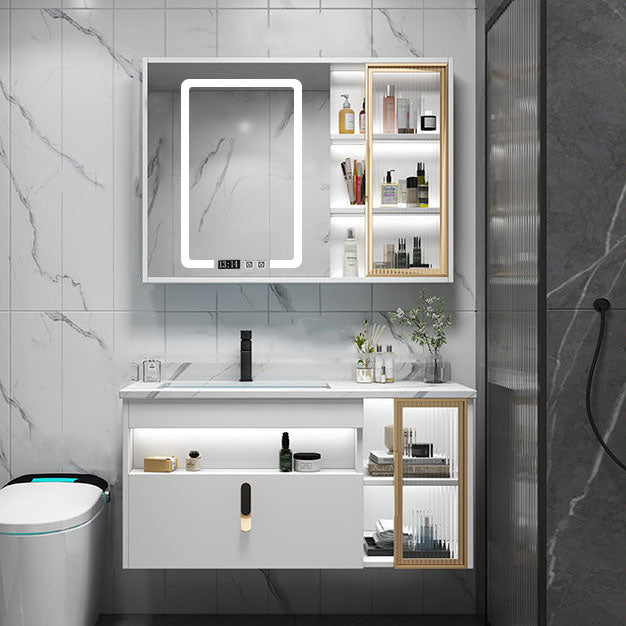 Gorgeous Sink Vanity Wall-Mounted Bathroom Vanity Cabinet with Mirror Cabinet